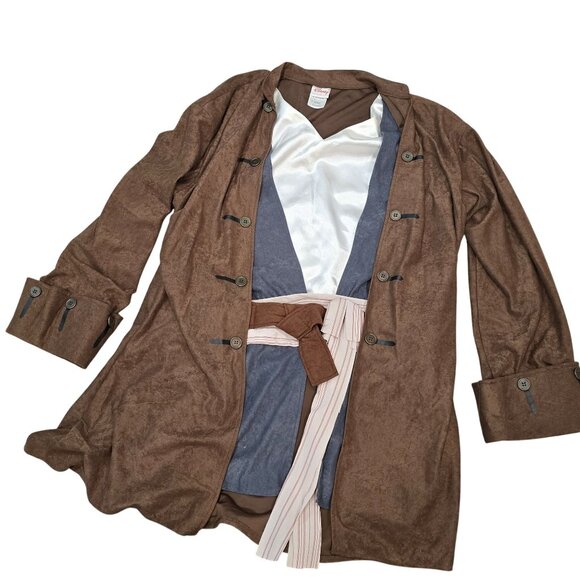 vintage Disney Pirates Of The Caribbean Jack Sparrow Halloween Costume Gasparill - Picture 5 of 8